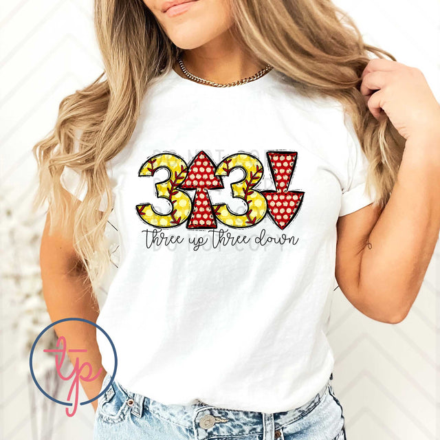 3 Up 3 Down Softball