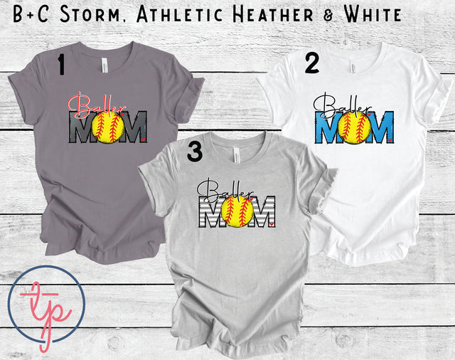 Baller Mom Softball