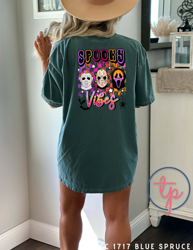 Spooky Vibes Neon Horror