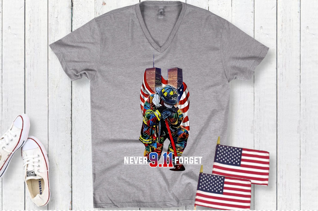 9/11 Firefighter Never Forget