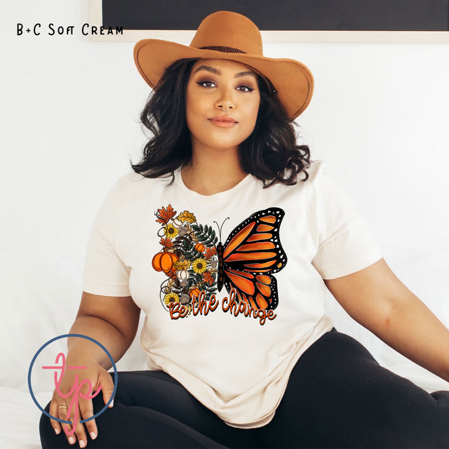 Be the Change Butterfly Pumpkins