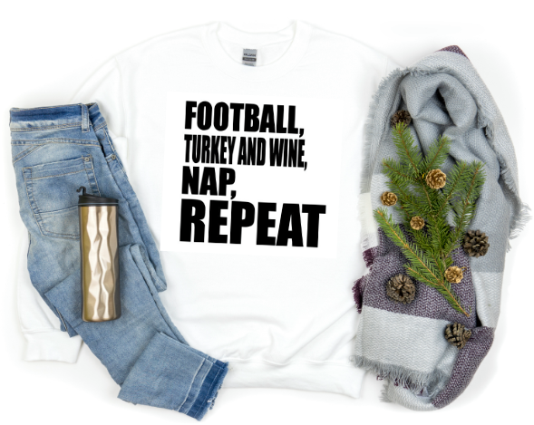 Football Turkey Wine Repeat