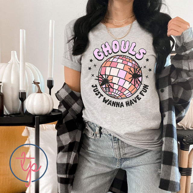 Ghouls Just wanna have Fun Disco Ball