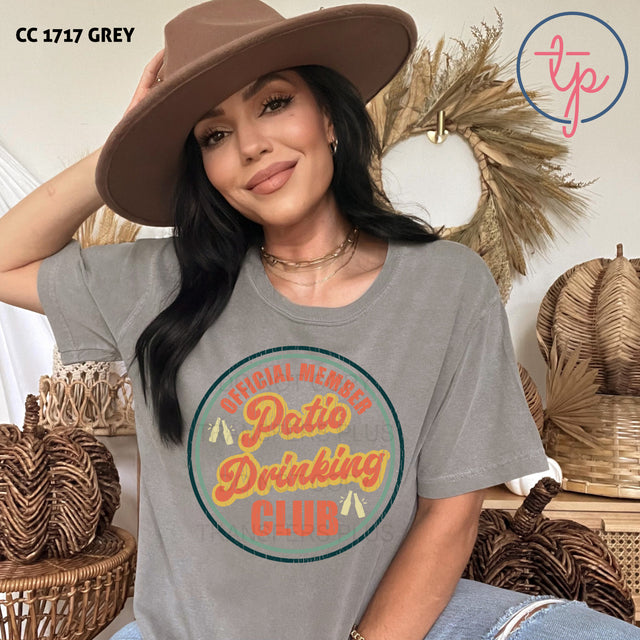 Official Patio Drinking Club Circle