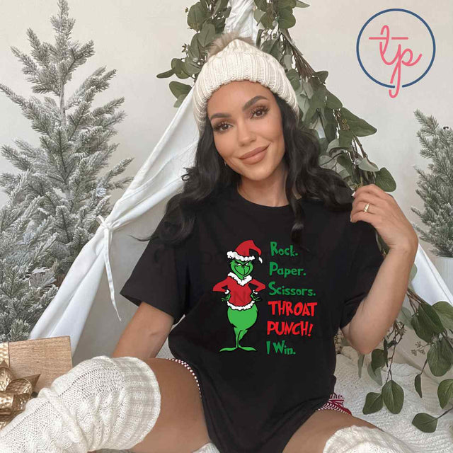 Grinch Rock Paper Scissors