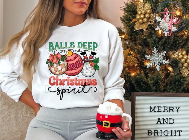 Balls Deep in Christmas Spirit Leopard