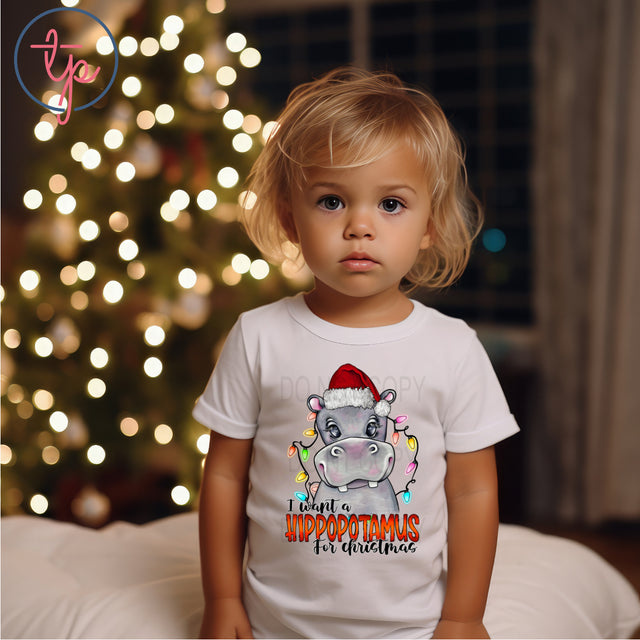 Hippopotamus Christmas