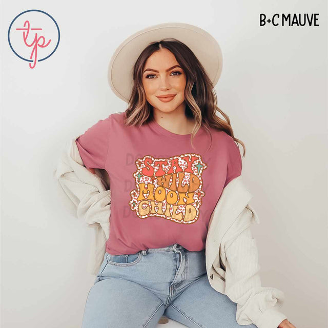 Stay Wild Moon Child Retro Wavy