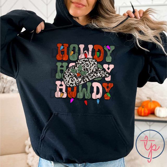Howdy Stacked Christmas