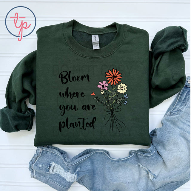 Bloom Where You Planted Retro
