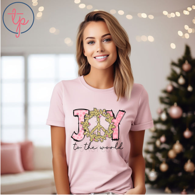 Joy to the World Pink