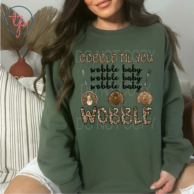 Gobble Till You Wobble - leaopard