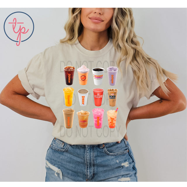 Dunkin Donuts Collage