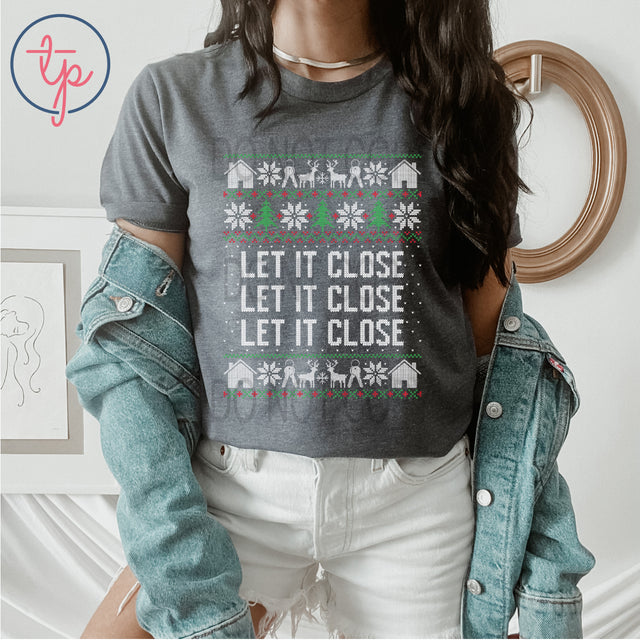 Let It Close Christmas Realtor