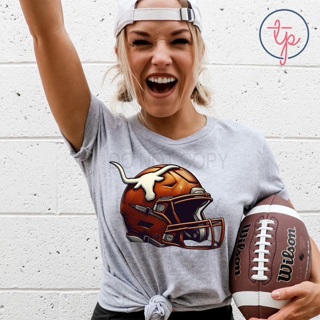 Texas Longhorn Helmet