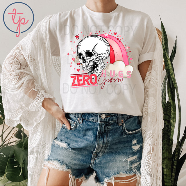 Zero Hugs Given