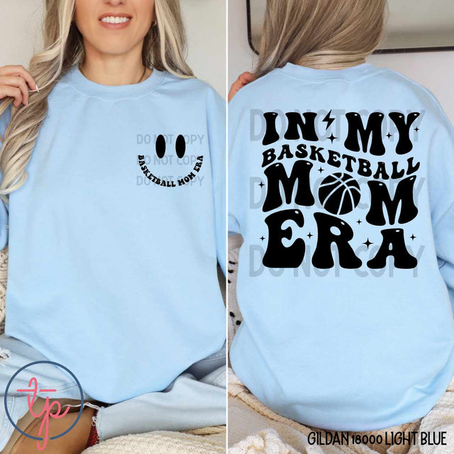 In My Basketball Era Mom Black or White with Pocket Option