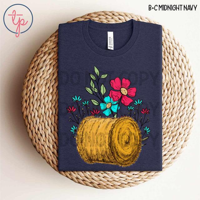 Floral Haybale