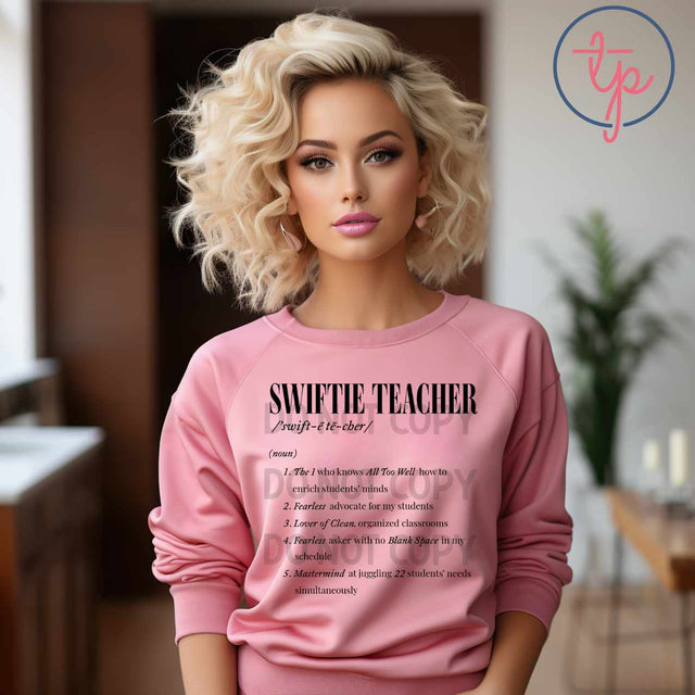 Swiftie Teacher Black