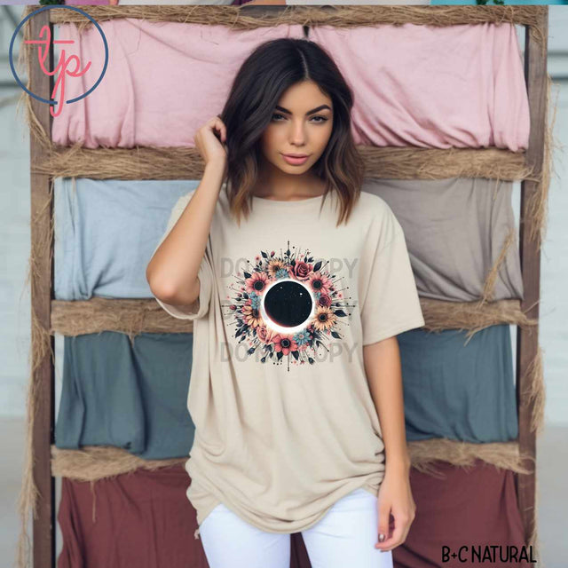 Floral Solar Eclipse