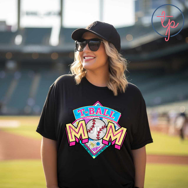 Retro 90s T-Ball Mom