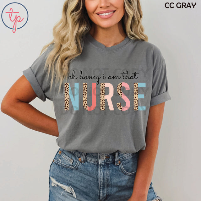 Oh Honey I'm that Nurse