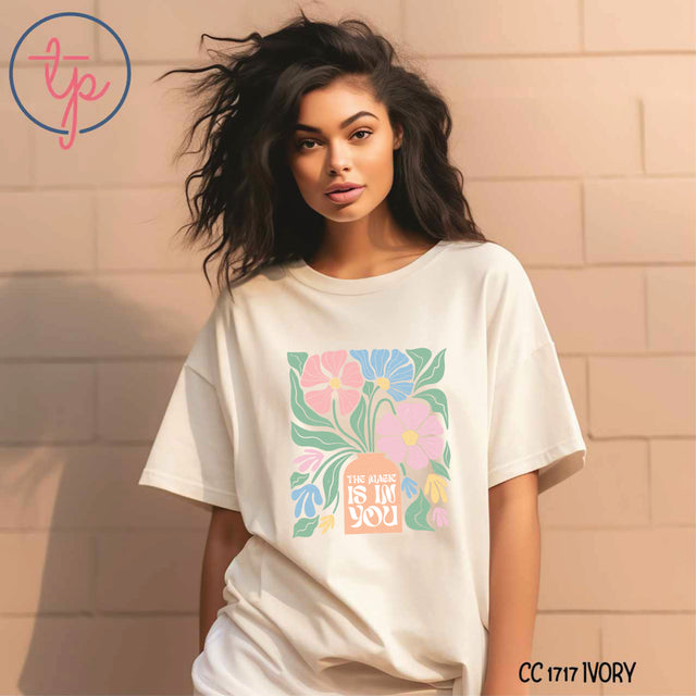 The Magic is in You Boho Floral