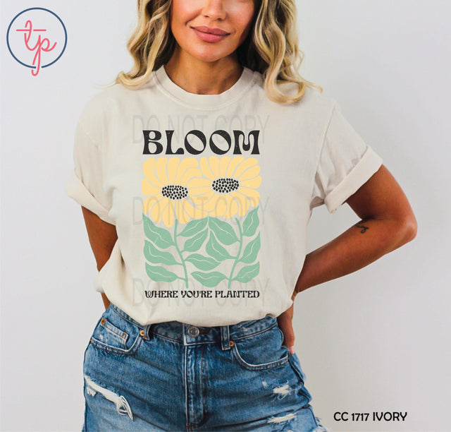 Bloom As You Are Sunflowers
