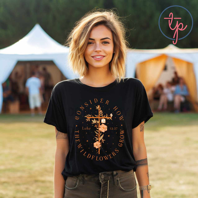 Consider How The Wildflowers Grow Boho
