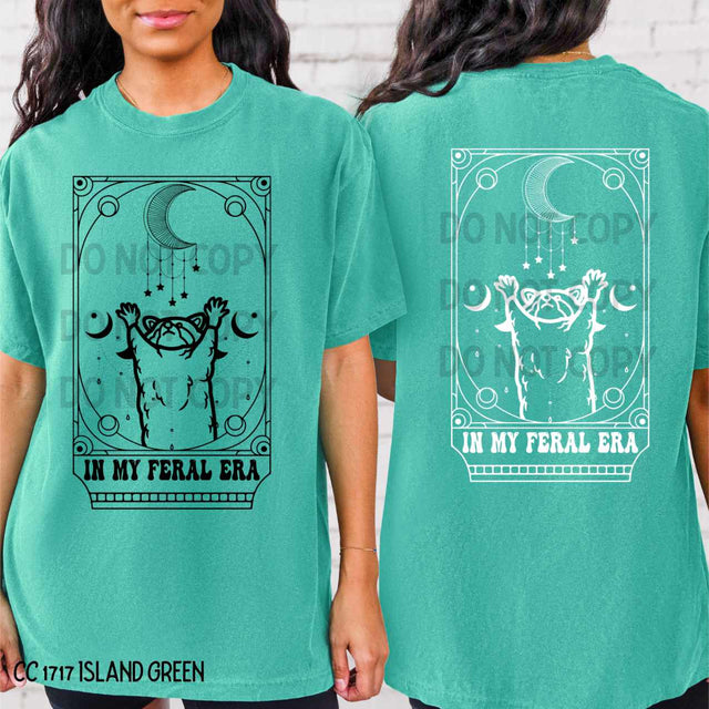 In My Feral Era Tarot Black or White