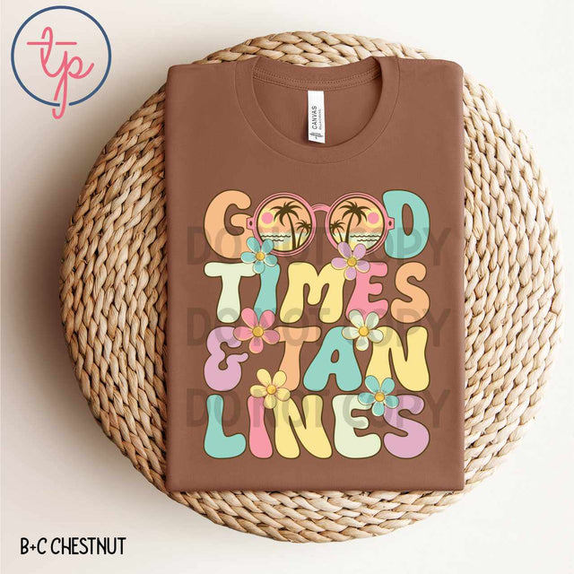 Good Time and Tan Lines Retro Daisy