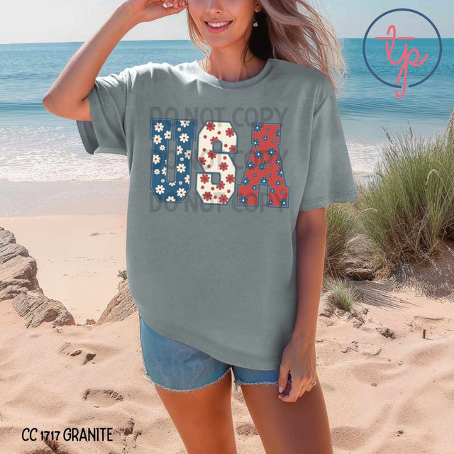 USA Flowers Boho BWR
