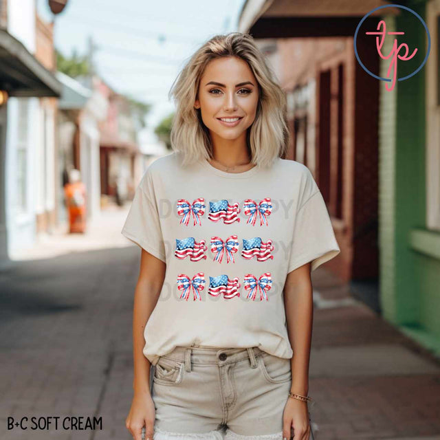 Coquette 4th of July Flag