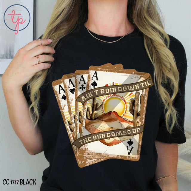 Aces Western Playing Cards