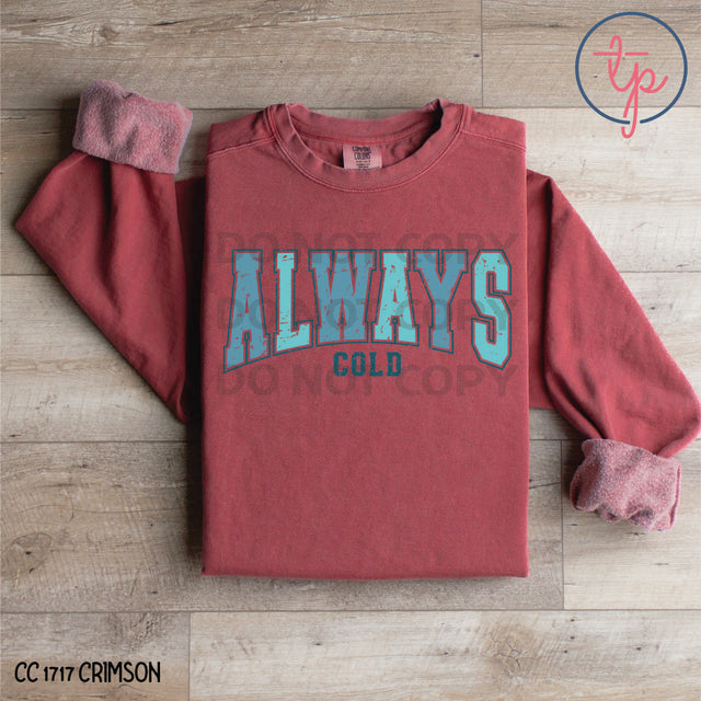 Always Cold Winter Distressed