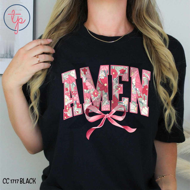 Amen Floral Pink Coquette