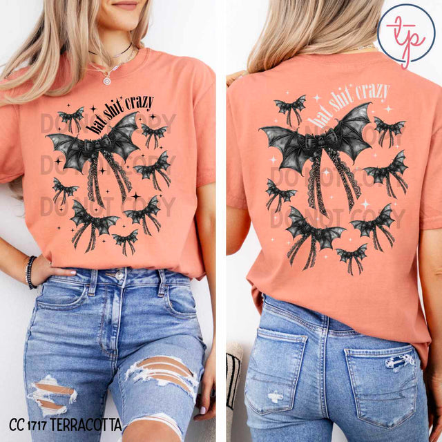 Bat Shit Crazy Coquette Black or White