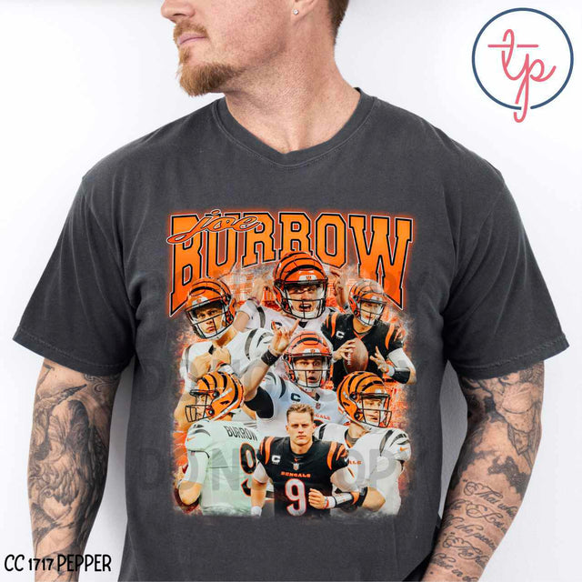 Burrow Bengals Player Collage