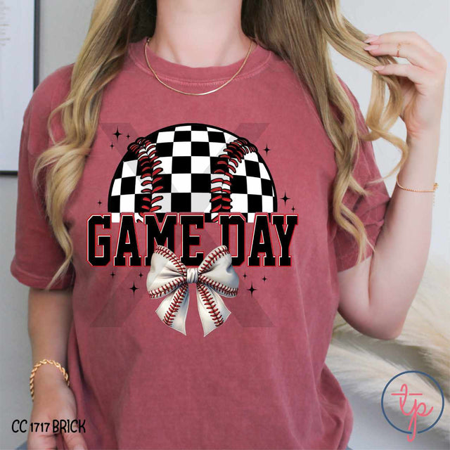 Checkered Game Day Coquette