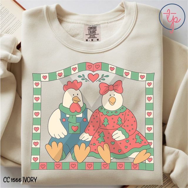 Christmas Thrifty MudHoney Bears, Clause, Frosty-Rudolph, Grinch, Rooster Hen