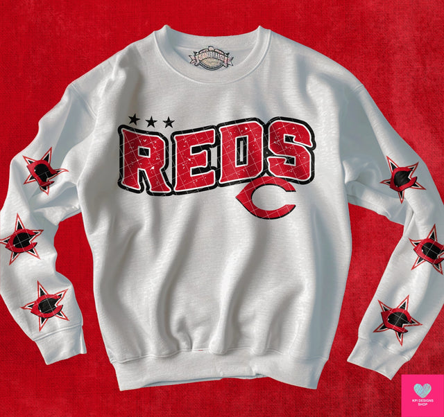 Cincinnati Reds KPI Front or Sleeve