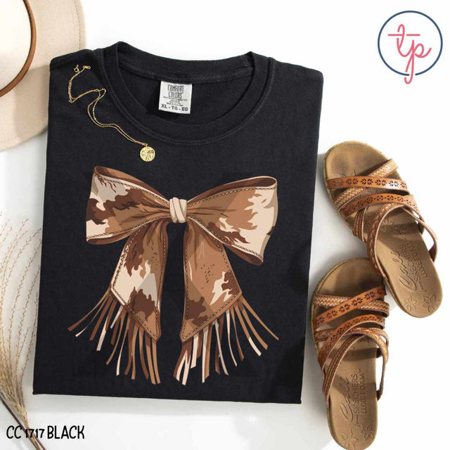 Coquette Western Fringe Bow