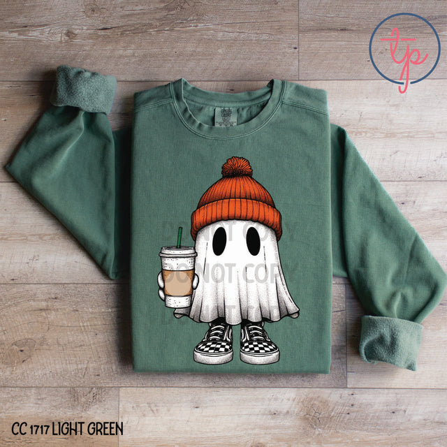 Fall Ghost Vans with Logo