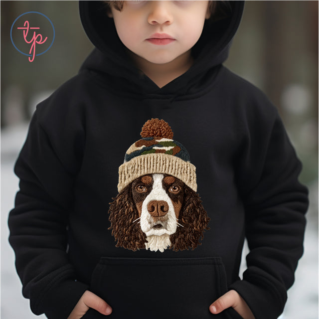 Faux Yarn Hunting Dog