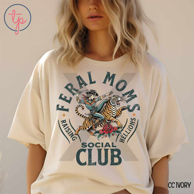 Feral Moms Social Club Raising Hellions