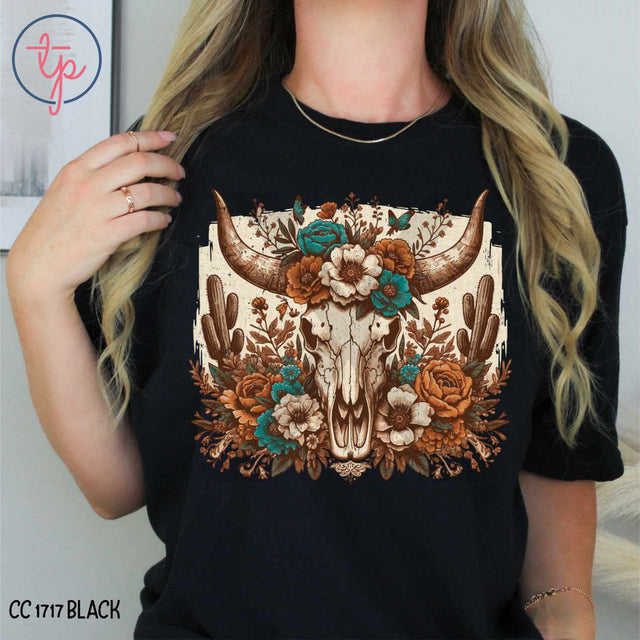 Floral Desert Skull