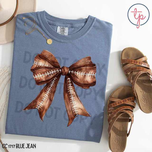 Football Coquette Bow