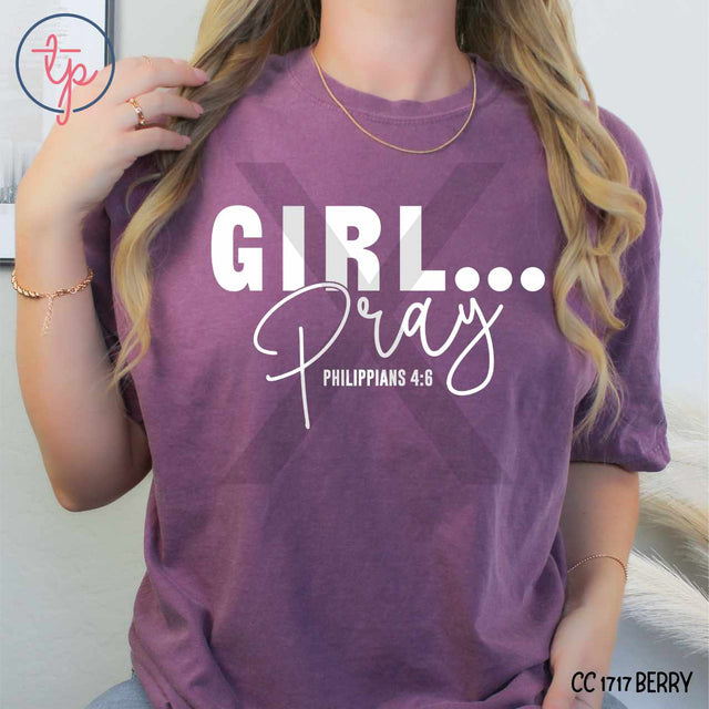 Girl Pray