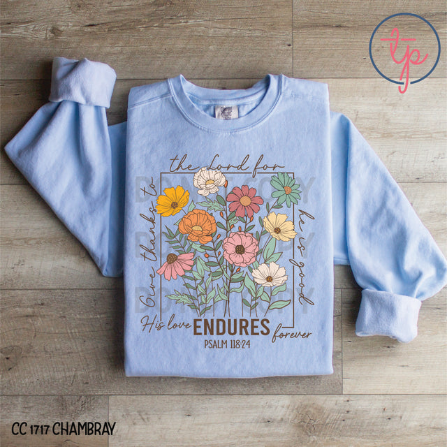 Give Thanks to the Lord Floral