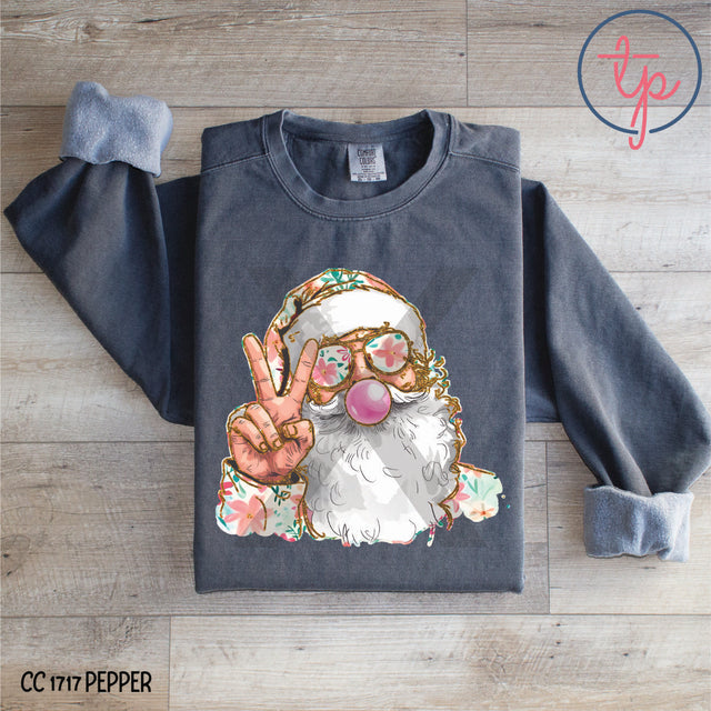 Groovy Pink Santa